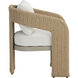 Pylos Natural / Louis Cream Outdoor Dining Armchair